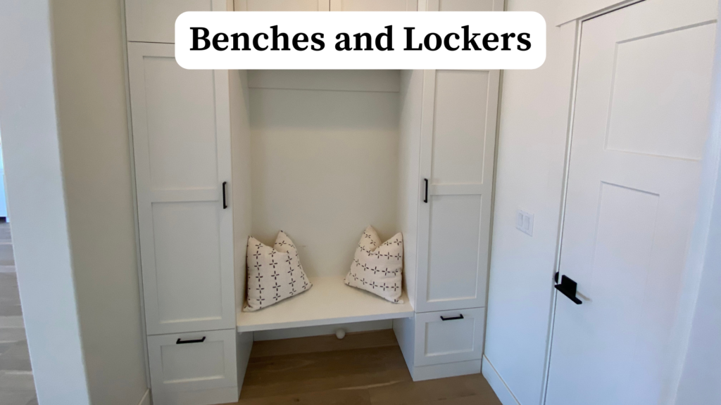 custo home lockers and benches by cabinerra